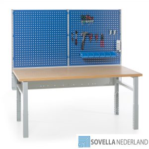 Sovella Nederland BV treston workshop werkbank met verlichting en gereedschapsbord 2M750- bezoek onze showroom