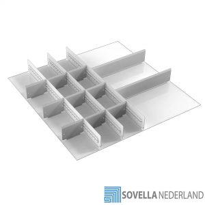 Sovella Nederland ladekast inrichting stalen schotten