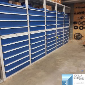 Sovella Nederland multiwand met laden en legborden